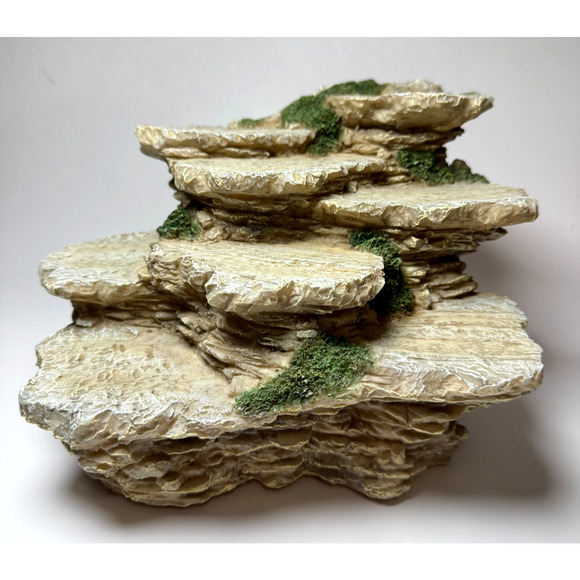 Boyds Bears Faeriessence Displayer Left Side Rock Display for Fairies In the Box - Picture 2 of 5